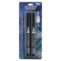 UCHIDA Deco Fabric Marker 2 pack of Black - $13.65 CAD