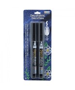 UCHIDA Deco Fabric Marker 2 pack of Black - $187.18 MXN
