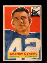 1956 Topps #77 Charley Conerly Good Ny Giants *X91713 - £3.31 GBP