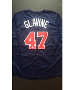 Tom Glavine Autographed Atlanta Braves Navy Custom Jersey (JSA Witnessed... - £151.84 GBP