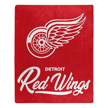 Detroit Red Wings 50&quot; by 60&quot; Raschel Throw Blanket - NHL - £28.78 GBP