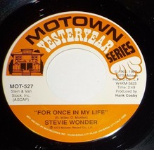 Stevie Wonder 45 For Once In My Life / You Met Your Match NM / M- A1 - £5.54 GBP