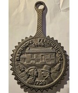 Vintage Baerricks Fersommling Cast Iron Trivet Wall Hanging 1729 1982  - €16,94 EUR