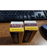 Pair Vintage Admiral Supertron Vacuum Tube 12AX4GTB NOS - $3.95