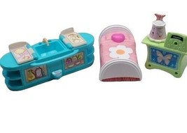 MLP My Little Pony Celebration Castle Dollhouse Furniture Kitchen Sink Bed - £19.65 GBP