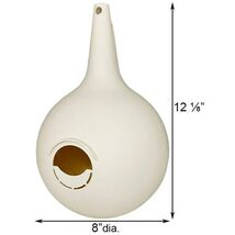 Heath Two Piece Purple Martin Gourd Bird House Starling Resistant 1 Count - $15.83