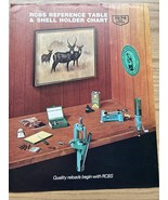 1974 RCBS REFERENCE TABLE AND SHELL HOLDER CHART - €7,01 EUR 1974 RCBS REFERENCE TABLE AND SHELL HOLDER CHART - €7,01 EUR