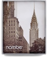 Nambe Treso Picture Frame - Holds One 8&quot; x 10&quot; Photo - Silver - £122.59 GBP