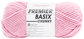 Premier Yarns Basix Chunky Yarn Bubblegum - £11.92 GBP