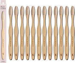 Bamboo Toothbrush - BPA Free Soft Bristle Toothbrush for Adults - Dentist-Approv - £68.19 GBP
