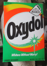 Sealed Oxydol Powder Laundry Detergent 17 Oz BRIGHT Colors Great package Vintage - $27.68