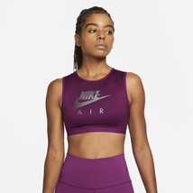 Nike Womens Air Dri-FIT Swoosh Mesh Sports Bra DM0643-610 Purple Size X Small - £36.53 GBP