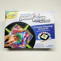 NEW Crayola Washable Paint Pour Creative Art Set Kit - £15.14 GBP