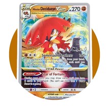 Astral Radiance Pokemon Card: Hisuian Decidueye VSTAR 084/189, ADP Deck Promo - £7.80 GBP