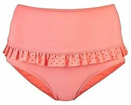 Adidas x Stella McCartney X35870 Ruffle Bikini High Waist Bottom Coral (... - £52.53 GBP