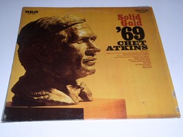 Chet Atkins Solid Gold &#39;69 Record Album Vinyl SHRINK WRAP RCA LSP 4244 V... - $373.45 MXN