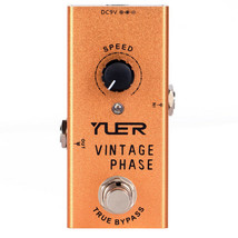 YUER Vintage Phase Electric Guitar Effects Pedal True Bypass ✅New - £24.02 GBP