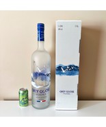 NEW Giant Grey Goose Vodka Empty Display Glass Bottle France 450cl 4.5L 22.5" - $173.25