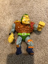 TMNT Ninja Turtles General Tragg Action Figure Only Playmates Toys 1989 Used - £9.58 GBP