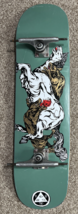 Bunyip Goodbye Horses Skateboard Deck Preowned -  No Wheels - Jade Green... - $44.99