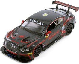 2018 Bentley Continental 1/24 Scale Diecast Model by Showcasts - GRAY - £22.89 GBP