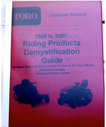 Wheel Horse 85-01 Electrical Circuits Guide-Abridged: Rear Eng., Lawn, Y... - £29.13 GBP