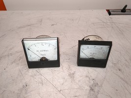 Defective Lot of 2 Simpson 17731 03180 AC Volt Ampere Meter AS-IS for Re... - £37.05 GBP