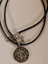 Saint Benedict Christianity Catholic Church Charm Necklace image 3
