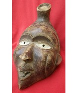 Unique Old Congo Ancestral Fetish Mask With Space For Offerings Or Mirror - £62.65 GBP