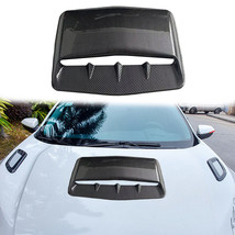 Universal Hood Scoop Vent Bonnet Cover Trim Car Air Flow Decorative Carb... - £27.52 GBP