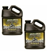 (2) 64 oz Golden Spectro 2-Cycle Semi-Synthetic Pre-Mix Motorcycle Oil 2... - £90.85 GBP