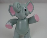  2000 Rain Forest Cafe Elephant Action Toy Figure 3.5&quot; Moveable - $5.81