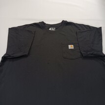 Carhartt K87 BLK Loose Fit Men's Black Cotton Short Sleeve T-Shirt Size 2XL Tall image 14