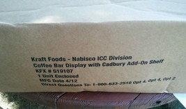 000 Kraft Nabisco Coffee Bar Display Cadbury add on Shelf NIB Oreo  KFX#519107 - £64.28 GBP