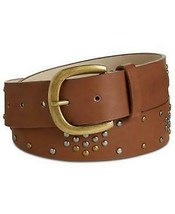 INC International Concepts Womens Faux Suede Studded Belt, Size Small - $15.99