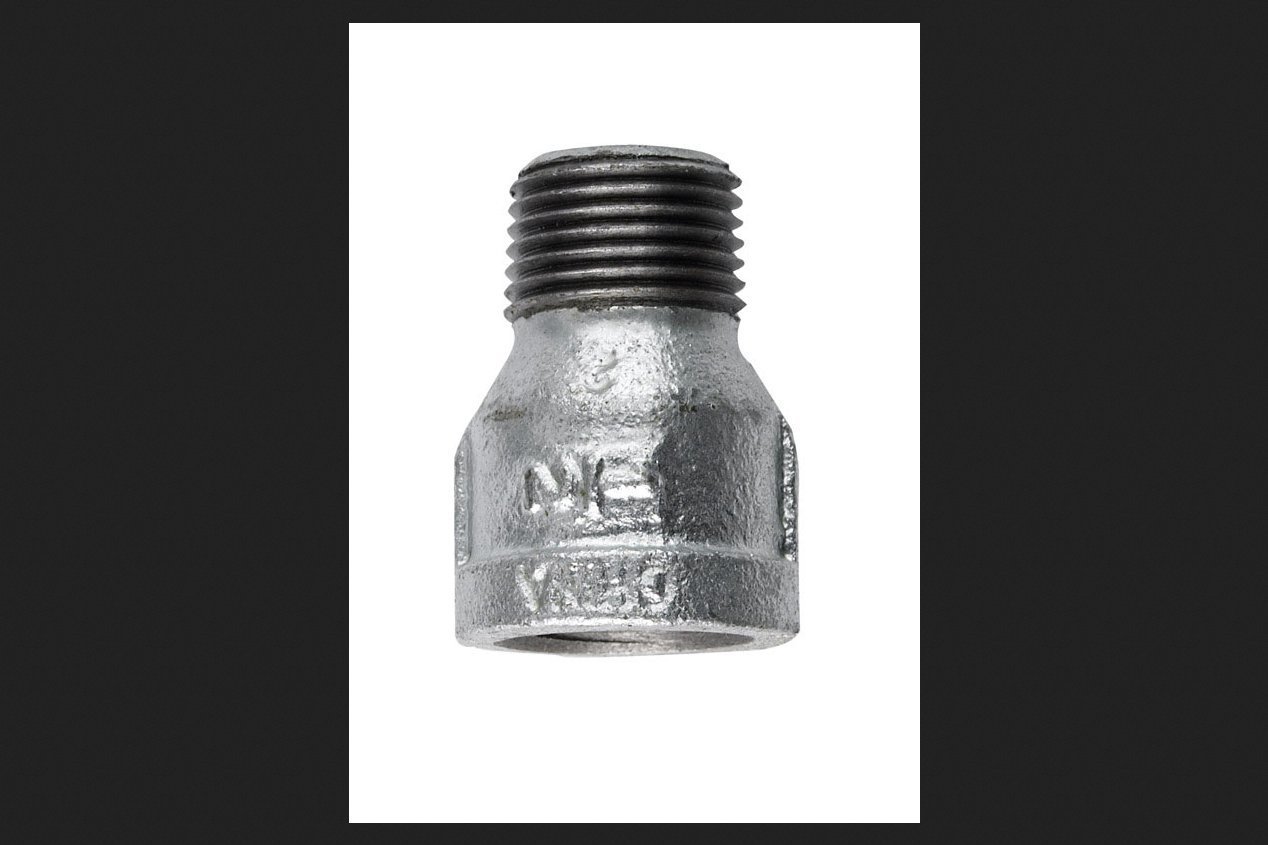 B &amp; K Extension Piece Galvanized 1/2 &quot; Fpt X 1/2 &quot; Mpt - $16.32