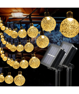 Solar String Lights, 2 Pack Outdoor String Light 60 LED 40Ft 8 Lighting ... - €16,14 EUR