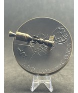 Ultra Rare Apollo–Soyuz 1975 Tillander Medal 385g Bronze Rotating Spacec... - $80,446.16 MXN