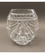 Waterford Crystal Ireland Overture Oval Rose Vase 8&quot; - £78.94 GBP