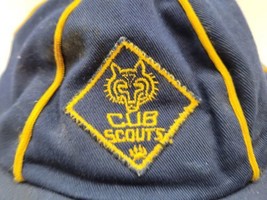 Vintage Boy Scouts of America Beanie Cub Scouts Hat 6 5/8 - £8.26 GBP