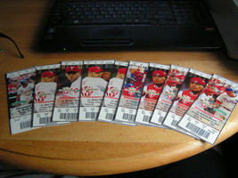 MLB 2012 Philadelphia Phillies Ticket Stubs $3.75 EACH! Choose Your Team! - £2.91 GBP