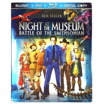 Night at the Museum: Battle of Smithsonian (3-Disc Blu-ray/DVD, 2009) Like New ! - £4.62 GBP