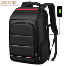 Large Capacity 15.6 inch Daily Teenager School Backpack Multifunctional USB Char - £76.21 GBP