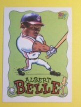 1992 Topps Kids Albert Belle #73 Cleveland  Indians FREE SHIPPING - £1.43 GBP