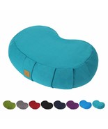 Crescent Zafu Meditation Pillow, Zabuton Yoga Bolster, Meditation Cushio... - £54.47 GBP