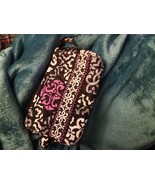 Vera Bradley Small Zip Cosmetic Bag Canterbury EUC - £11.03 GBP