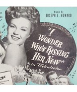 1947 I Wonder Who&#39;s Kissing Her Now Radio City NY Sheet Music Soundtrack... - $28.05 CAD