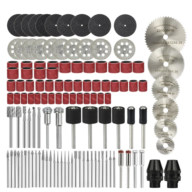 CMCP 121pcs Engraver Rotary Tools Accessories Set For Dremel Drill Grinding Poli - £223.59 GBP