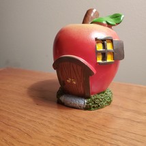 Apple Fairy House, Miniature House, Fairy Garden Crafts, Garden accessories image 3
