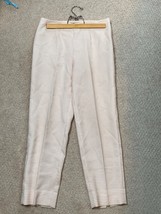 Piazza Sempione Audrey Capri Pants Pink and White - £25.13 GBP